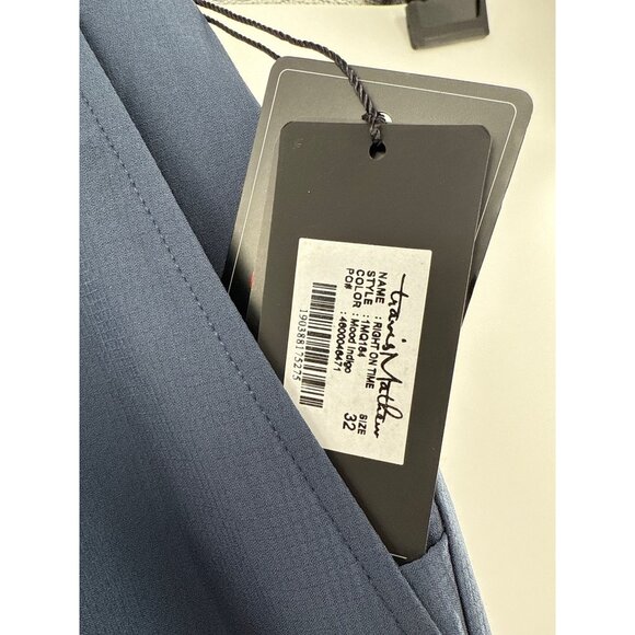Travis Mathew Right on Time Mens Blue Pants Size 32 With Tags - Picture 3 of 9